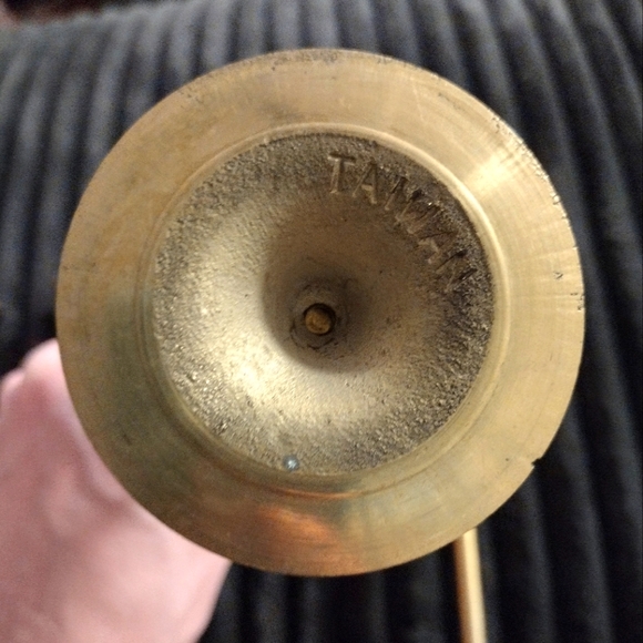 Accents 7 Vintage Midcentury Style Brass Candlesticks With Original